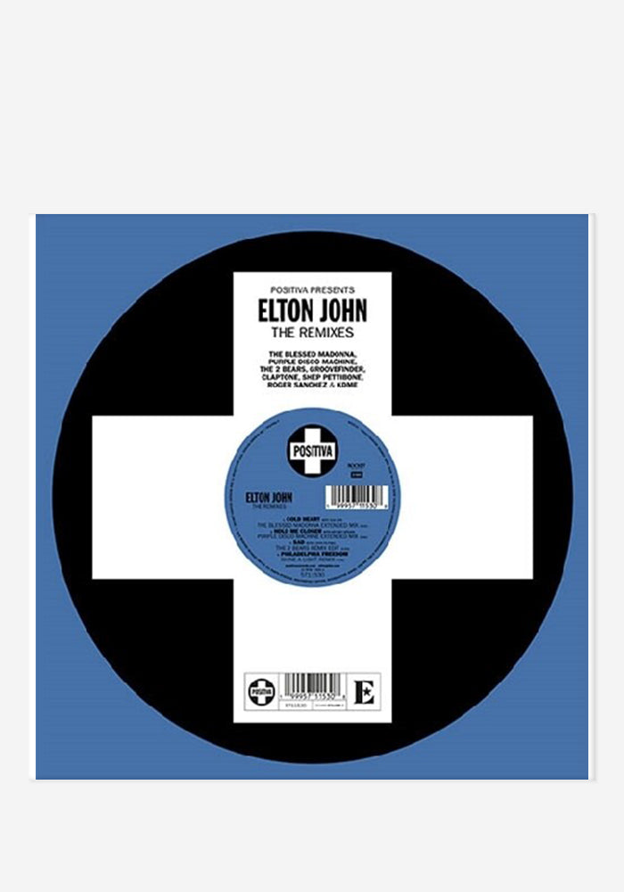 LP Elton John Positiva Presents: Elton John - The Remixes (Colore 5711530 EMI 未開封 /00260 Elton John-Positiva Presents: Elton John - The Remixes LP (RSD