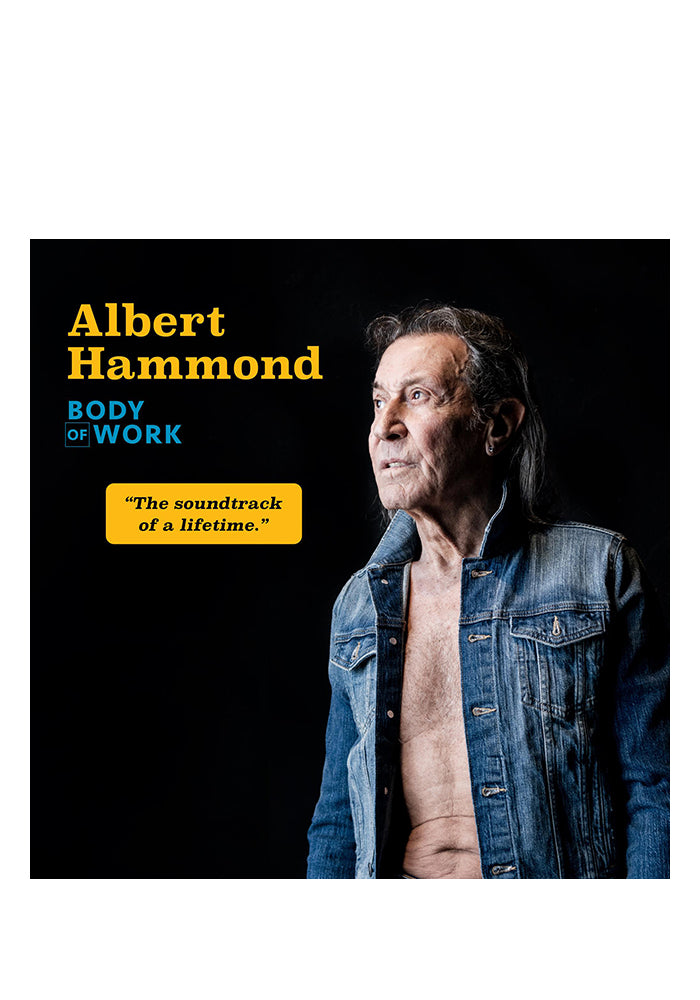 ALBERT HAMMOND Body Of Work CD With Autographed Postcard