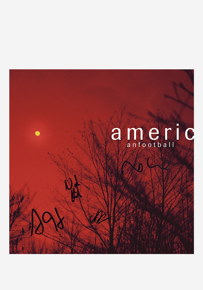 AMERICAN FOOTBALL American Football (LP4) 2LP - Opened and Signed