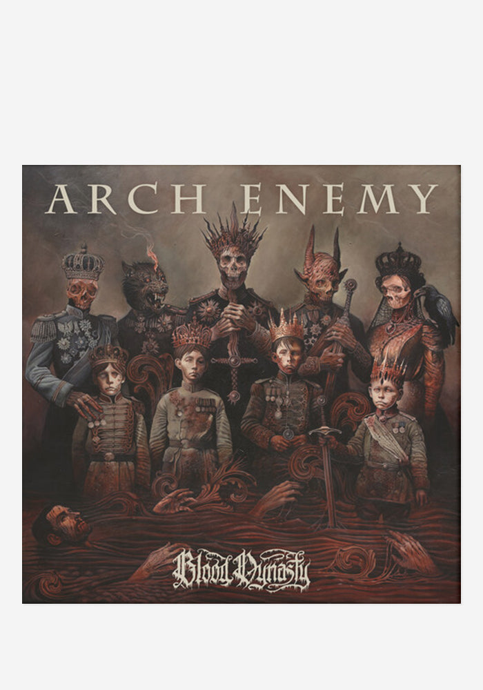 ARCH ENEMY Blood Dynasty CD with Autographed Postcard