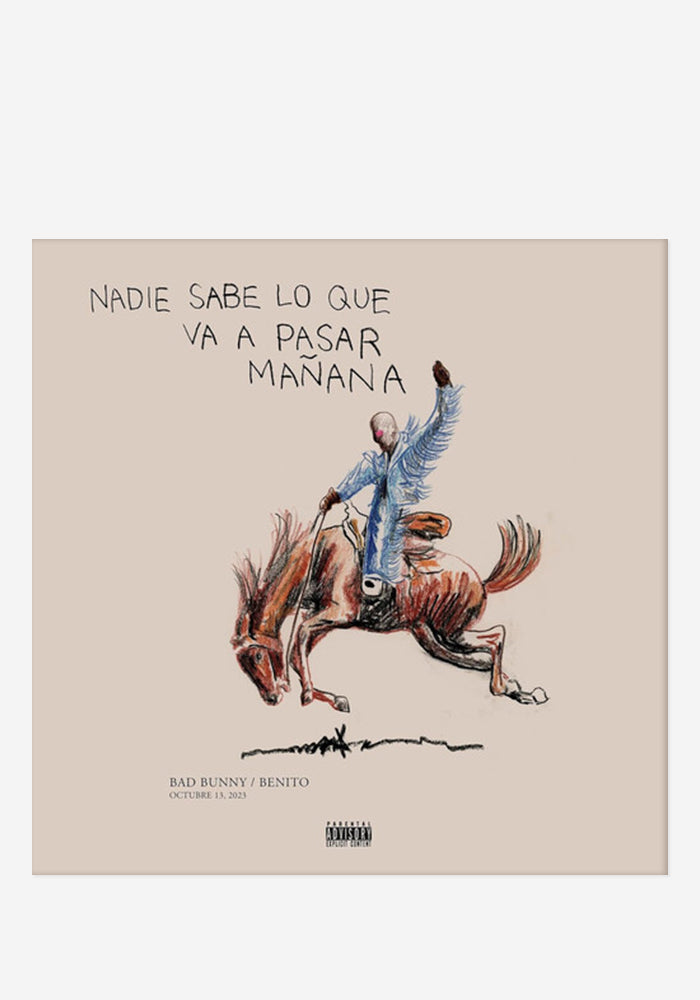 BAD BUNNY Nadie Sabe Lo Que Va A Pasar Manana 2LP (Blue)