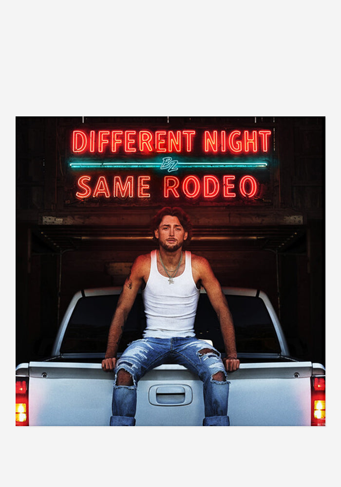 BAILEY ZIMMERMAN Different Night Same Rodeo CD (Autographed)