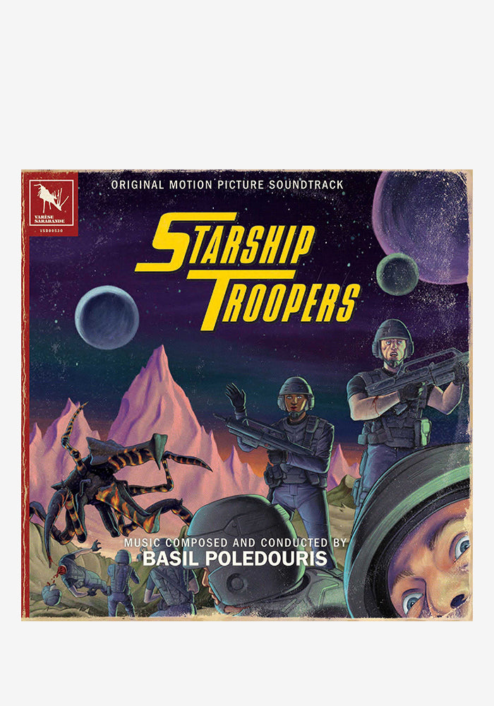 BASIL POLEDOURIS Soundtrack - Starship Troopers Deluxe Original Motion Picture Soundtrack 2LP