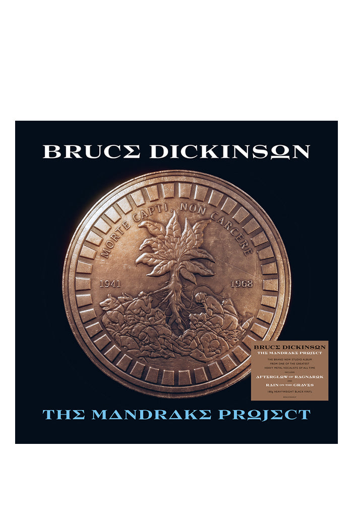 BRUCE DICKINSON The Mandrake Project 2LP With Autographed Postcard