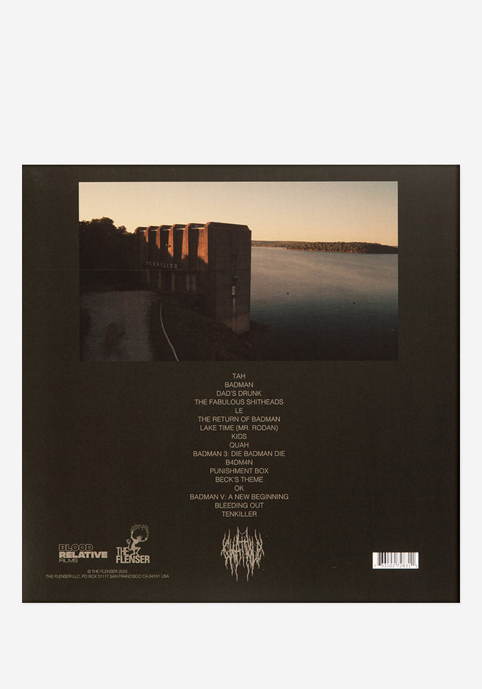 Tenkiller Soundtrack back cover