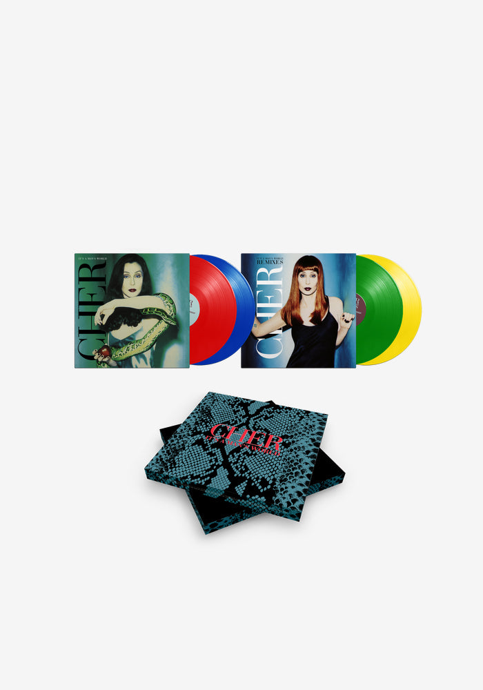 CHER It's A Man's World Deluxe 4LP Box Set (Color)