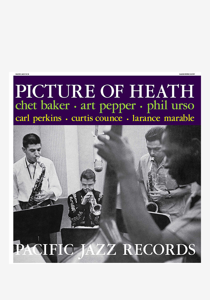 CHET BAKER & ART PEPPER Picture Of Heath LP (Mono)