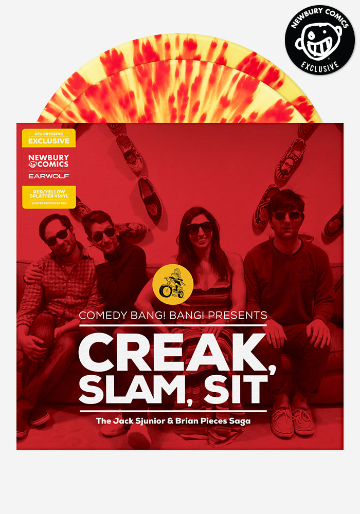 COMEDY BANG! BANG! Creak, Slam, Sit: The Jack Sjunior & Brian Pieces Saga Exclusive 2LP (Splatter)