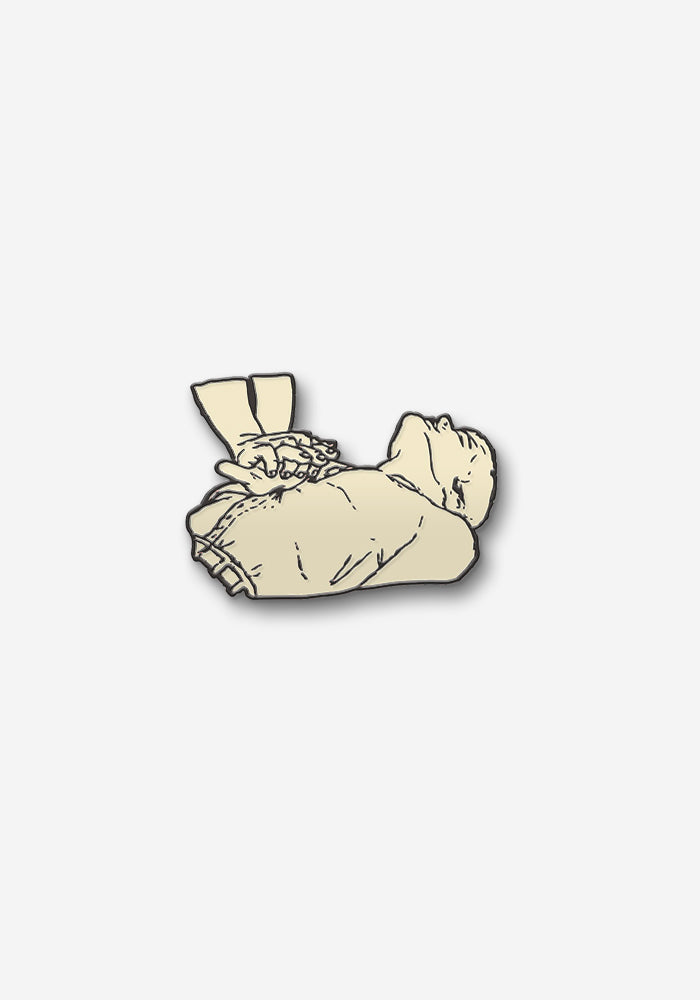 Beneath Medicine Tree enamel pin