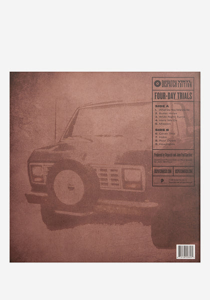 Dispatch-Four-Day Trials Exclusive LP Color Vinyl | Newbury Comics