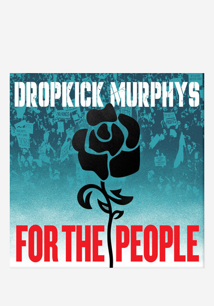 DROPKICK MURPHYS For The People 2LP - Indie Exclusive Jade Green Vinyl (Autographed)