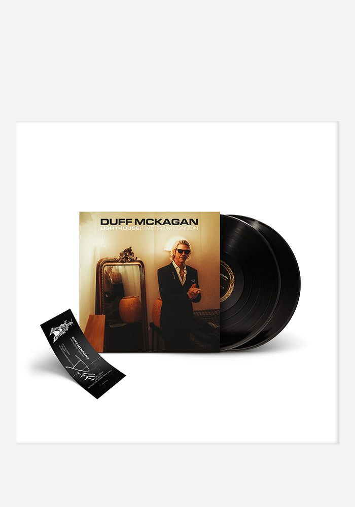 DUFF MCKAGAN Lighthouse: Live From London 2LP with Autographed Ticket
