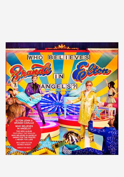 Elton John サイン入り CD Elton John & Brandi Carlile-Who Believes In Angels? CD