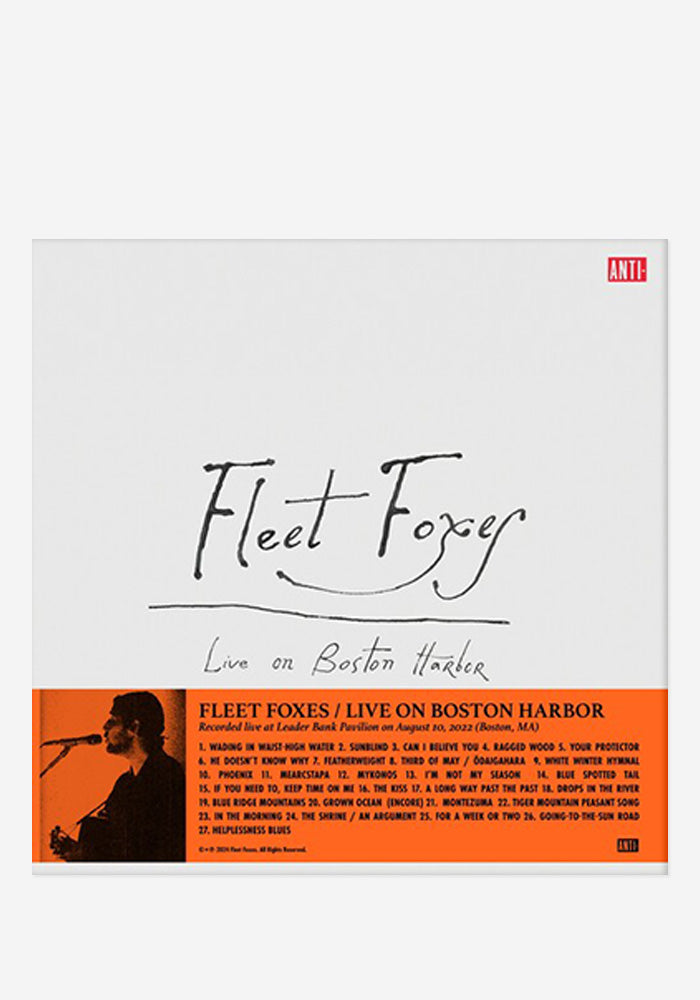 FLEET FOXES Live On Boston Harbor (RSD Exclusive)