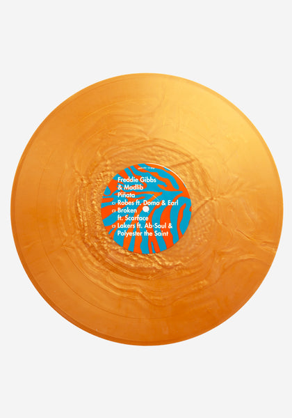 Pinata Sample Freddie Gibbs / Madlib-Pinata Exclusive 2LP (Gold Nugget) | Newbury Comics