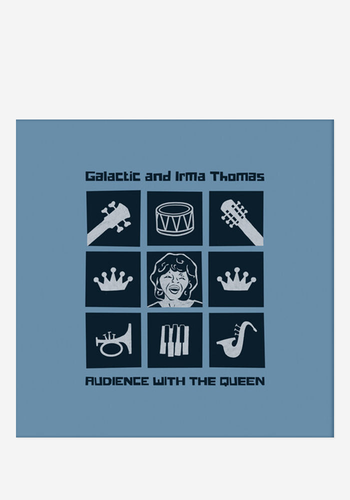 GALACTIC AND IRMA THOMAS Audience With The Queen CD with Autographed Print