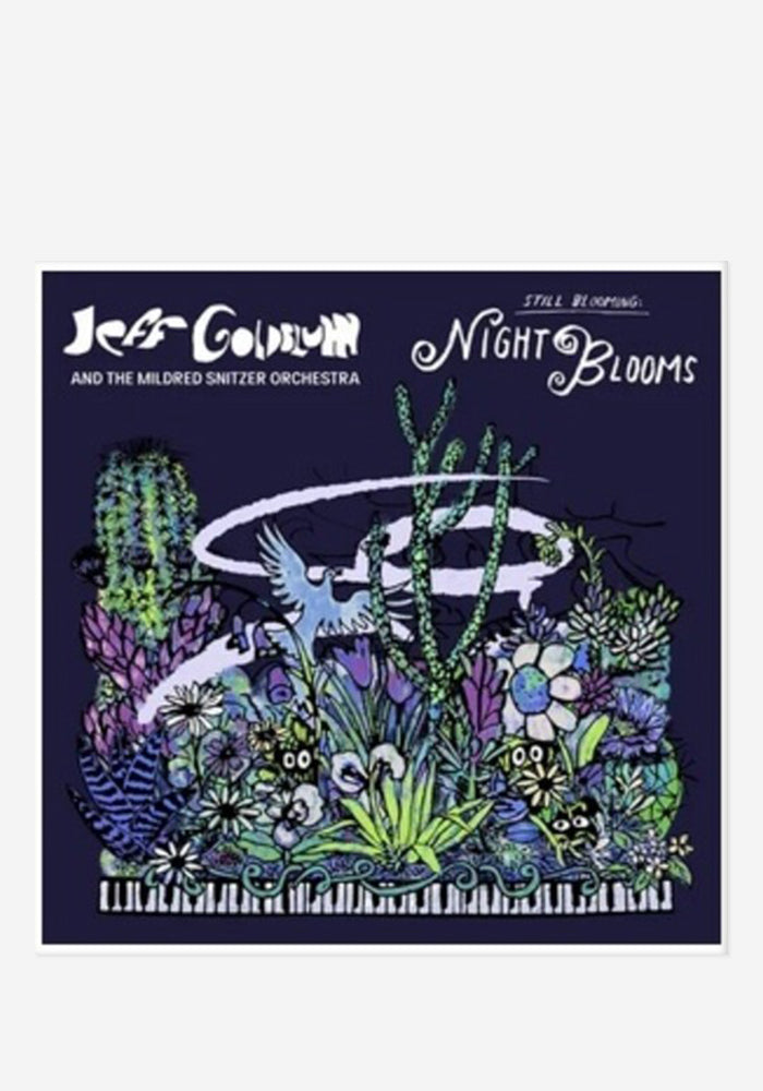 JEFF GOLDBLUM & THE MILDRED SNITZER ORCHESTRA Night Blooms - Indie Exclusive LP with Autographed Art Card