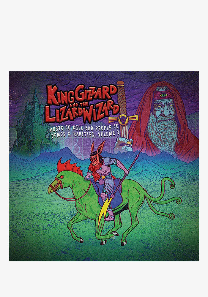 KING GIZZARD AND THE LIZARD WIZARD Music To Kill Bad People To Vol. 1: Demos & Rarities LP (Sea Foam)