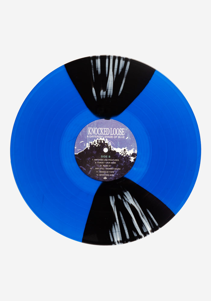 A Different Shade Of Blue Color Vinyl disc 1