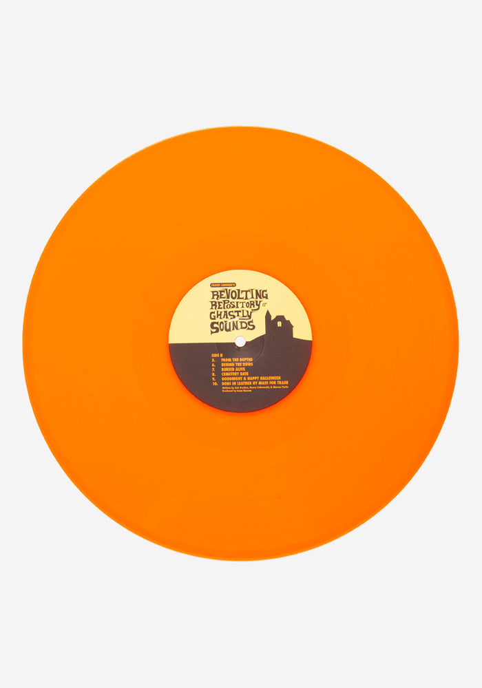 LAST PODCAST ON THE LEFT Fright Jannsen's Revolting Repository of Ghastly Sounds Vol 1 and 2 Exclusive LP (Neon Orange)
