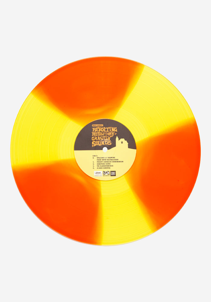 LAST PODCAST ON THE LEFT Fright Jannsen's Revolting Repository of Ghastly Sounds Vol 1 and 2 Exclusive LP (Candy Corn )