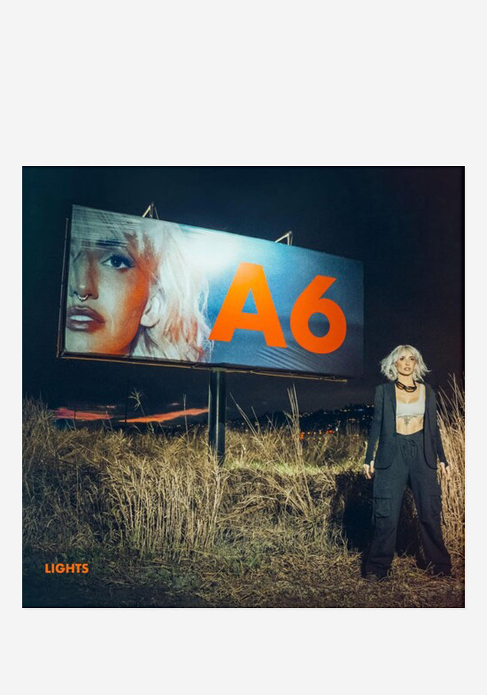 LIGHTS A6 LP (Orange Crush) - Opened & Signed