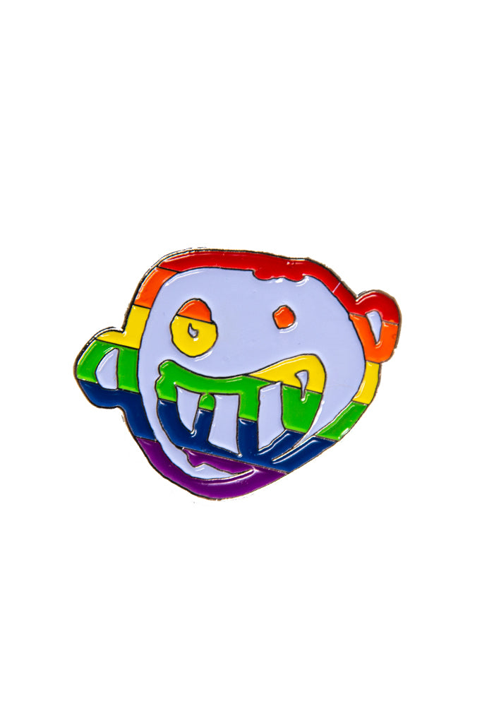 NEWBURY COMICSNewbury Comics Logo Pride Enamel Pin Newbury Comics