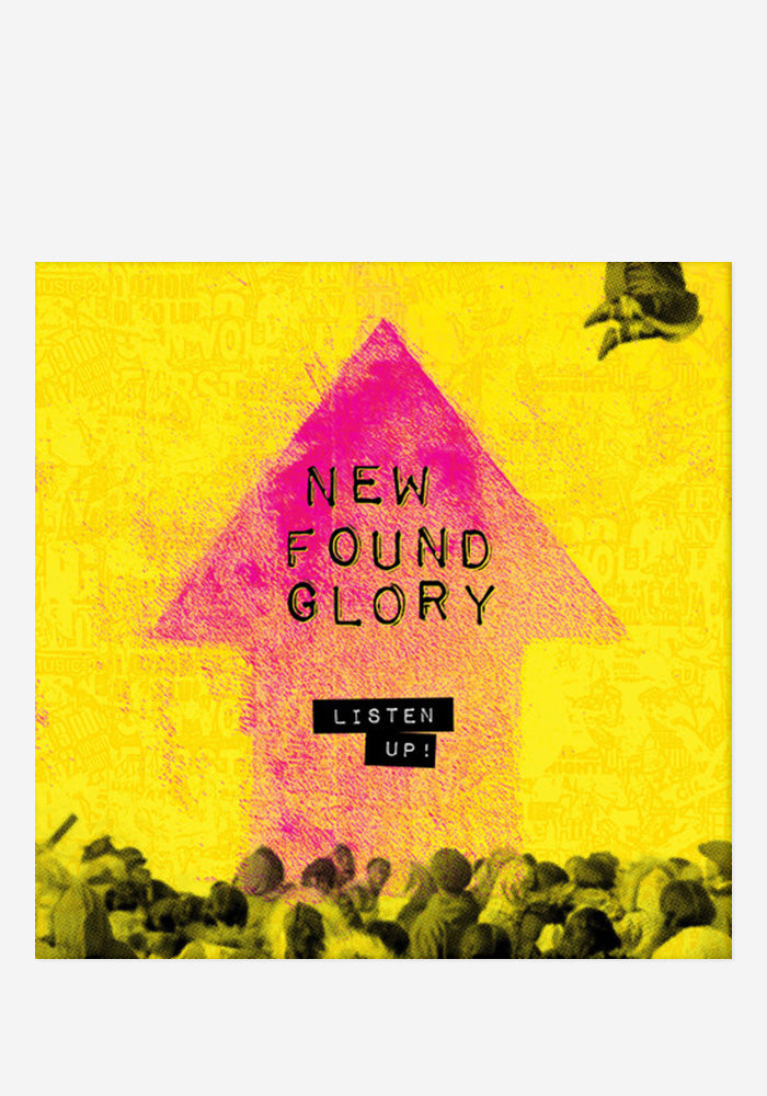 NEW FOUND GLORY Listen Up! CD with Autographed Postcard