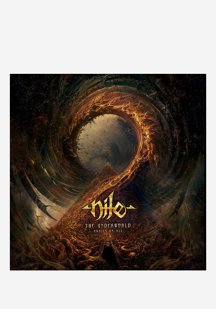 NILE The Underworld Awaits Us All LP (Color) - Autographed