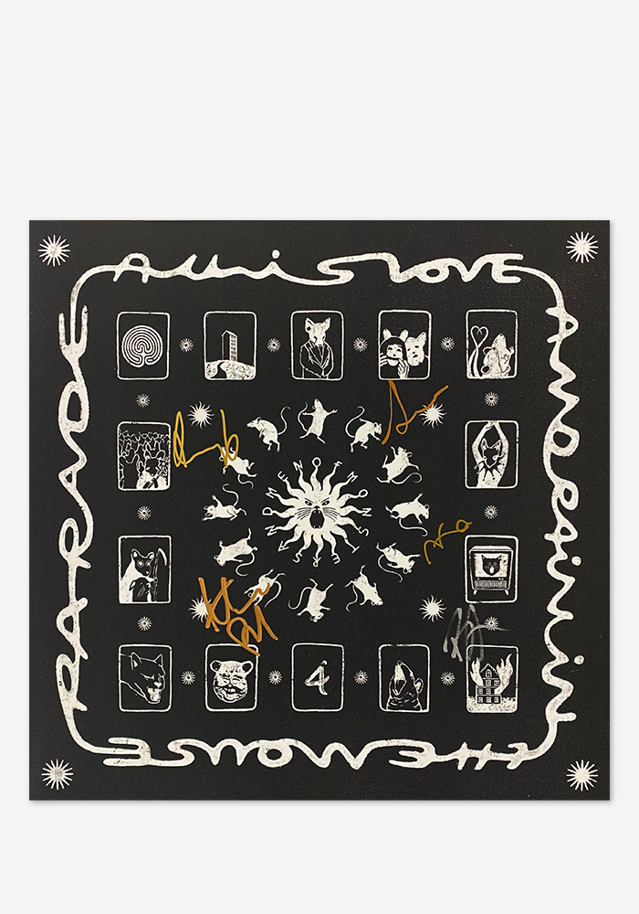 of mice and monsters Of Monsters And Men-All Is Love and Pain in the Mouse Parade 2LP Olive Vinyl (Opened and Signed)