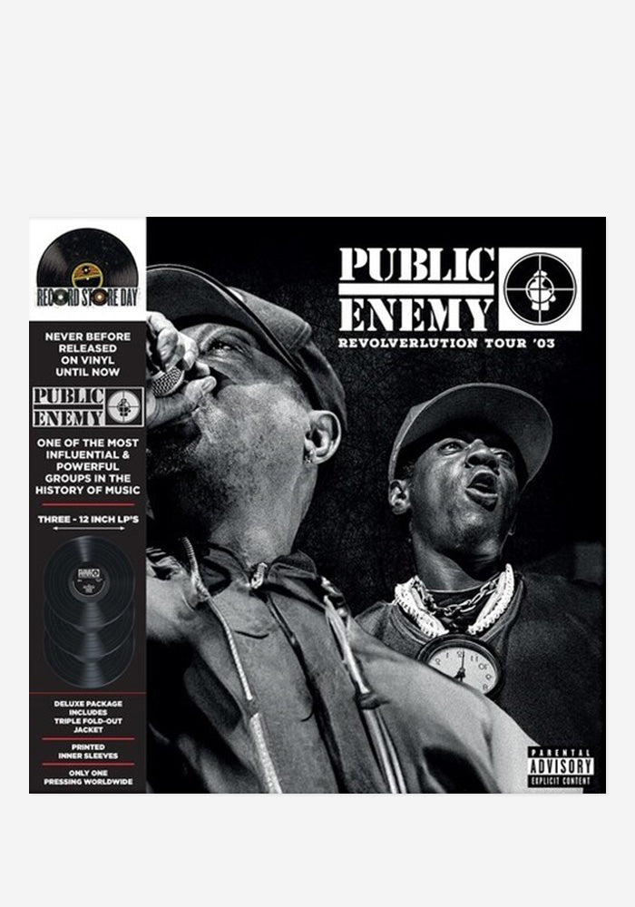 PUBLIC ENEMY Revolverlution Tour 2003 LP (RSD Exclusive)