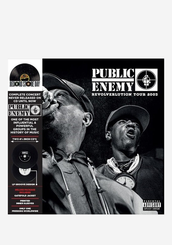 PUBLIC ENEMY Revolverlution Tour 2003 CD (RSD Exclusive)