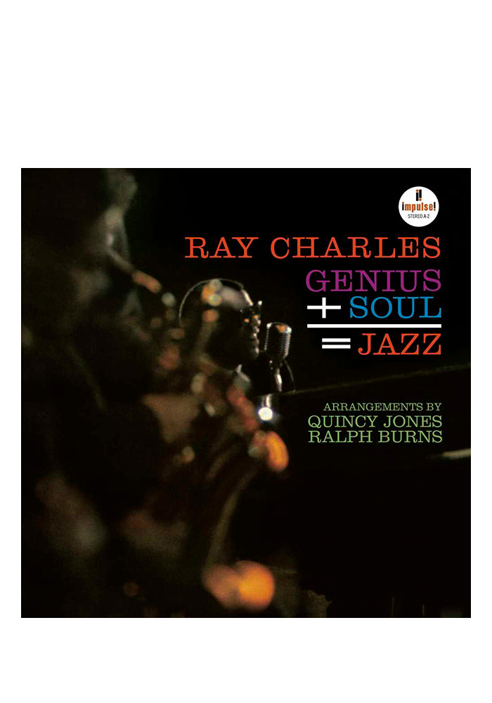 RAY CHARLES Genius + Soul = Jazz LP