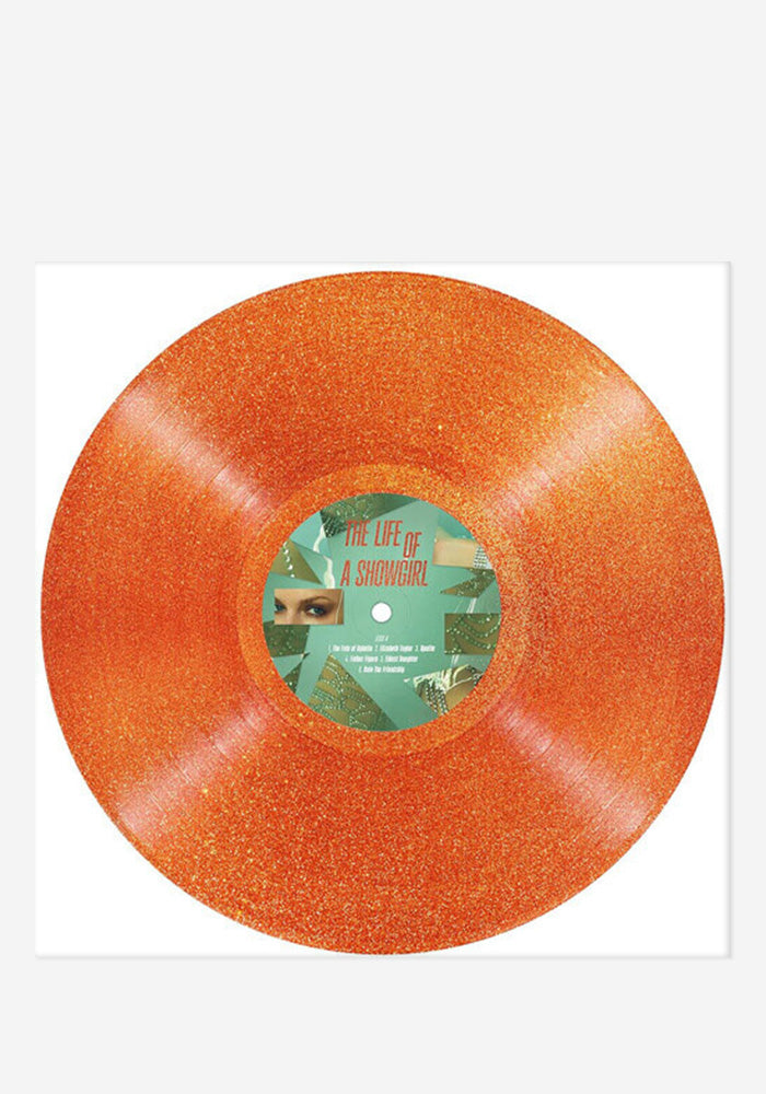 TAYLOR SWIFT The Life of a Showgirl LP (Orange Glitter)