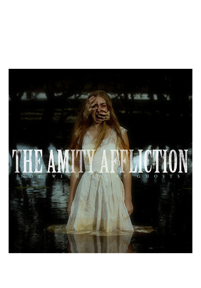 THE AMITY AFFLICTION Not Without My Ghosts CD With Autographed Postcard
