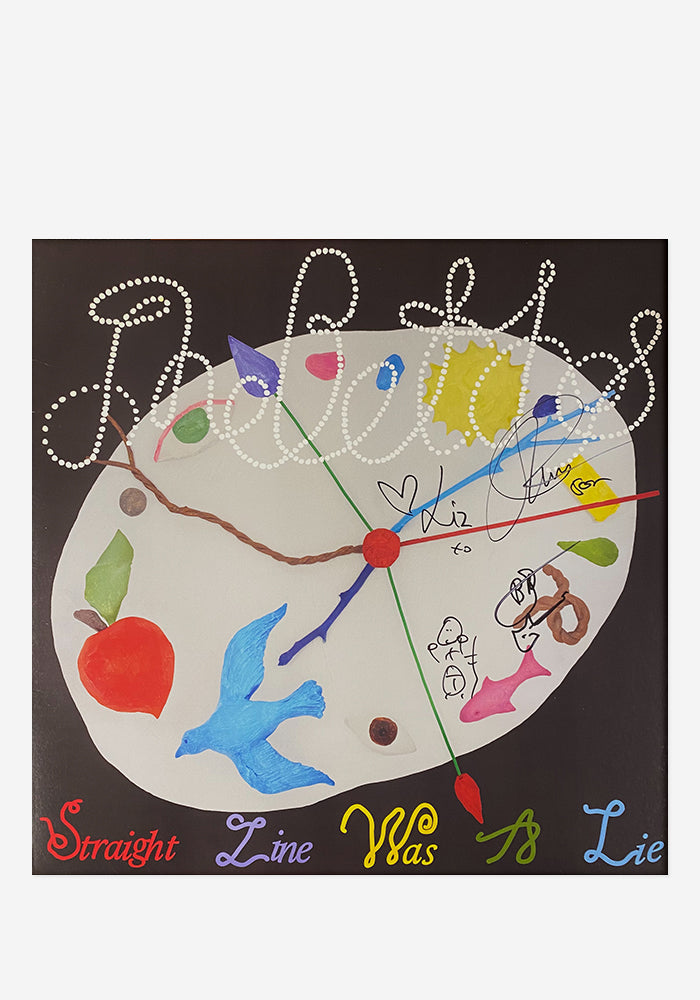 THE BETHS Straight Line Was a Lie LP (Opened and Signed)