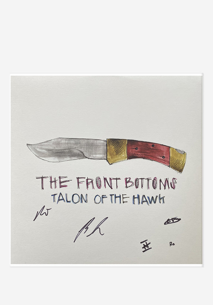 THE FRONT BOTTOMS Talon of the Hawk LP - Ecomix Recycled Colors (Autographed)