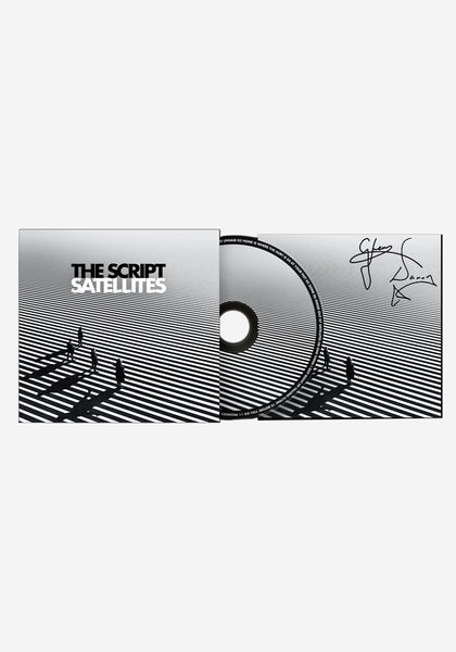 The Script-Satellites CD - Autographed | Newbury Comics