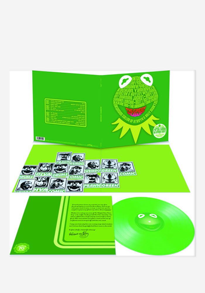VARIOUS ARTISTS Muppets: The Green Album LP (Color)