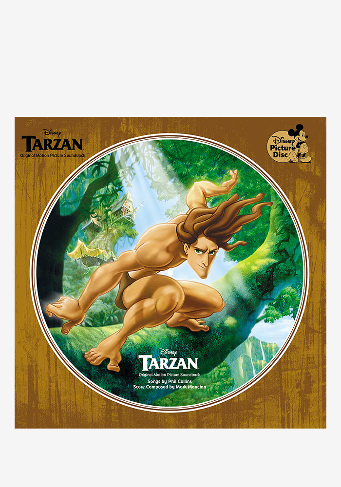 VARIOUS ARTISTS Soundtrack - Disney Tarzan 20th Anniversary Original Motion Picture Soundtrack LP (Picture Disc)