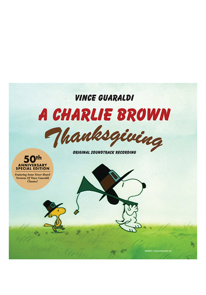 VINCE GUARALDI Soundtrack - A Charlie Brown Thanksgiving LP (Color)