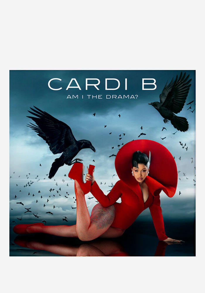CARDI B Am I The Drama? 2LP (Indie Exclusive Blue Vinyl with Signed Art Card)