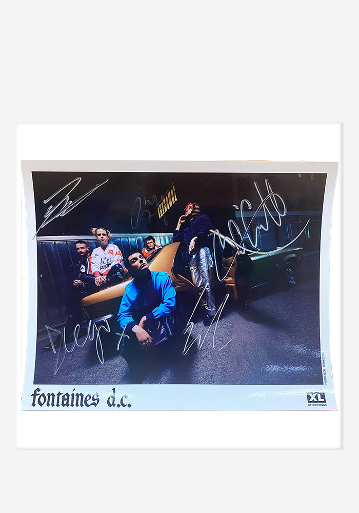 FONTAINES D.C. Romance LP with Autographed Print