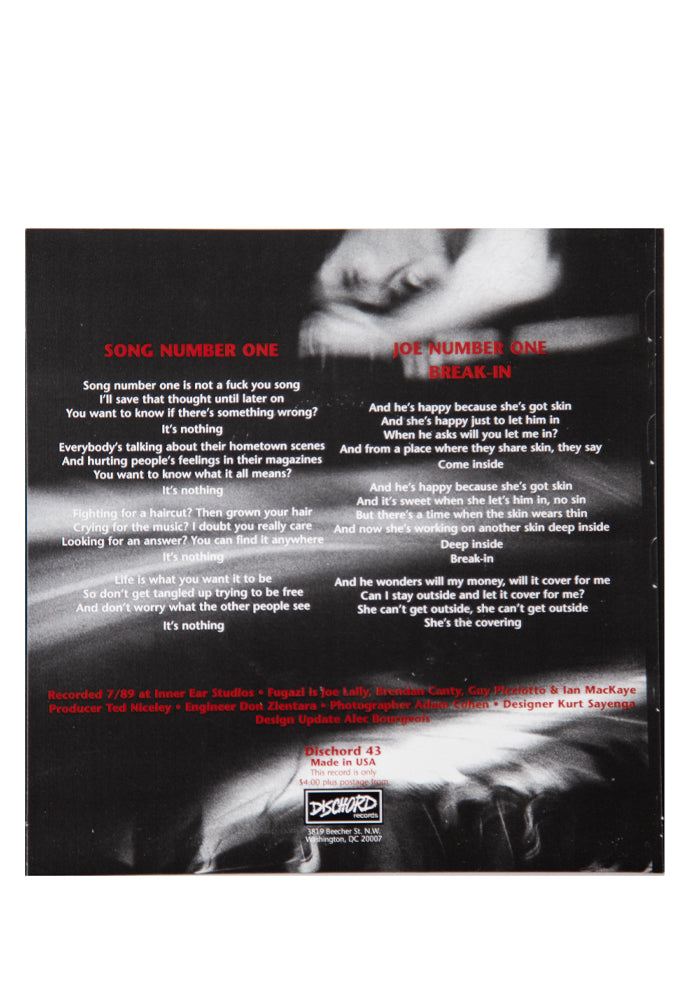 FUGAZI 3 Songs 7"