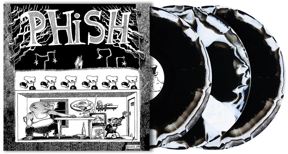 PHISH Junta 3LP(Fluffhead Black/White Swirl Vinyl)