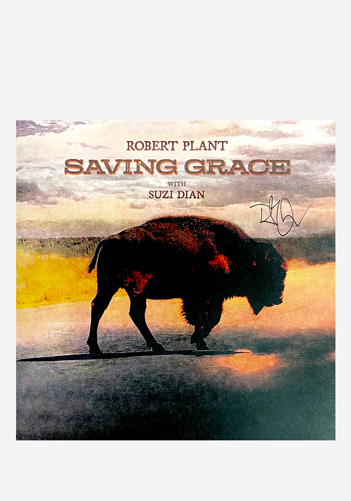 ROBERT PLANT Saving Grace LP (Opened and Signed)