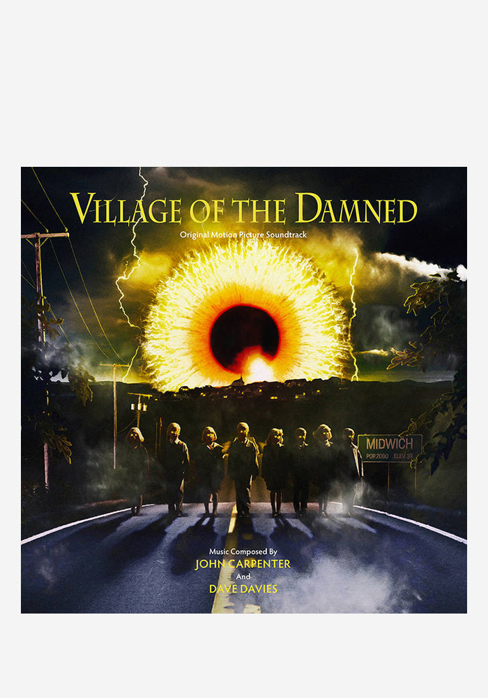 JOHN CARPENTER / DAVE DAVIES Soundtrack - Village Of The Damned 2LP (Color)