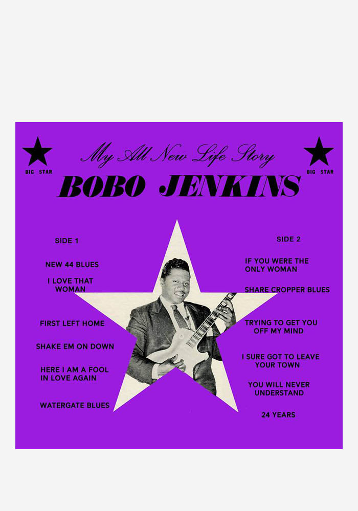 BOBO JENKINS My All New Life Story LP (Color)