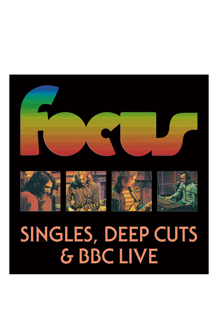 FOCUS Singles, Deep Cuts & BBC Live 2LP (Color)