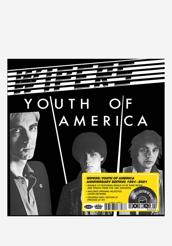 WIPERS Youth Of America 2LP (Color)